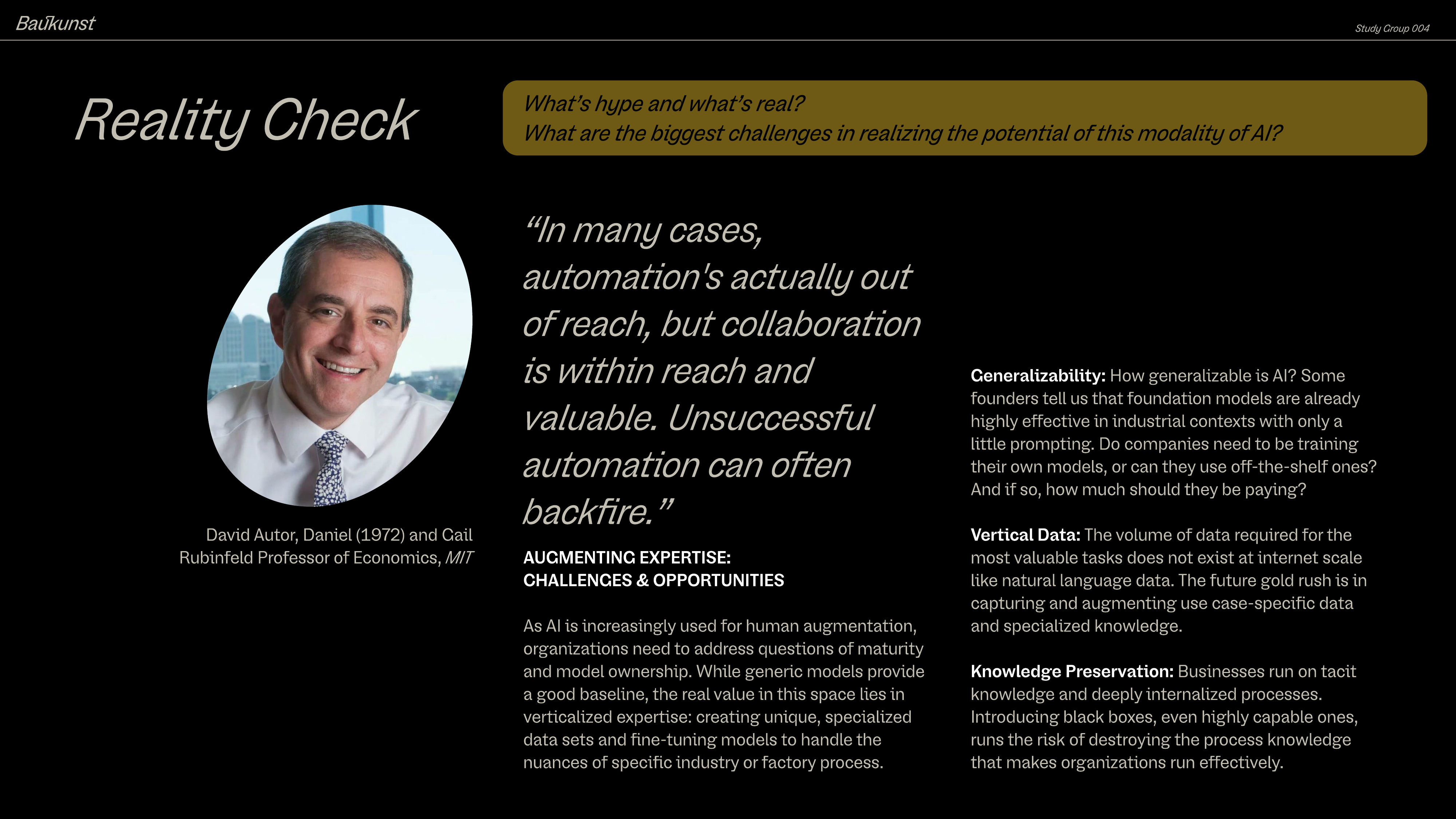 Reality check: Reality Check